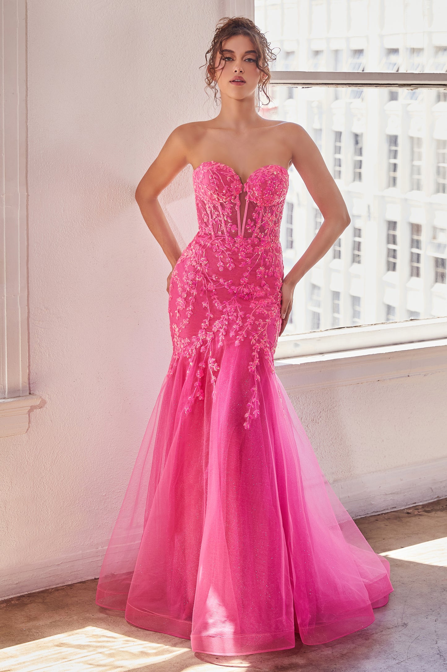 Cinderella Divine CB139 B Chic Fashions Long Dress Evening Gowns