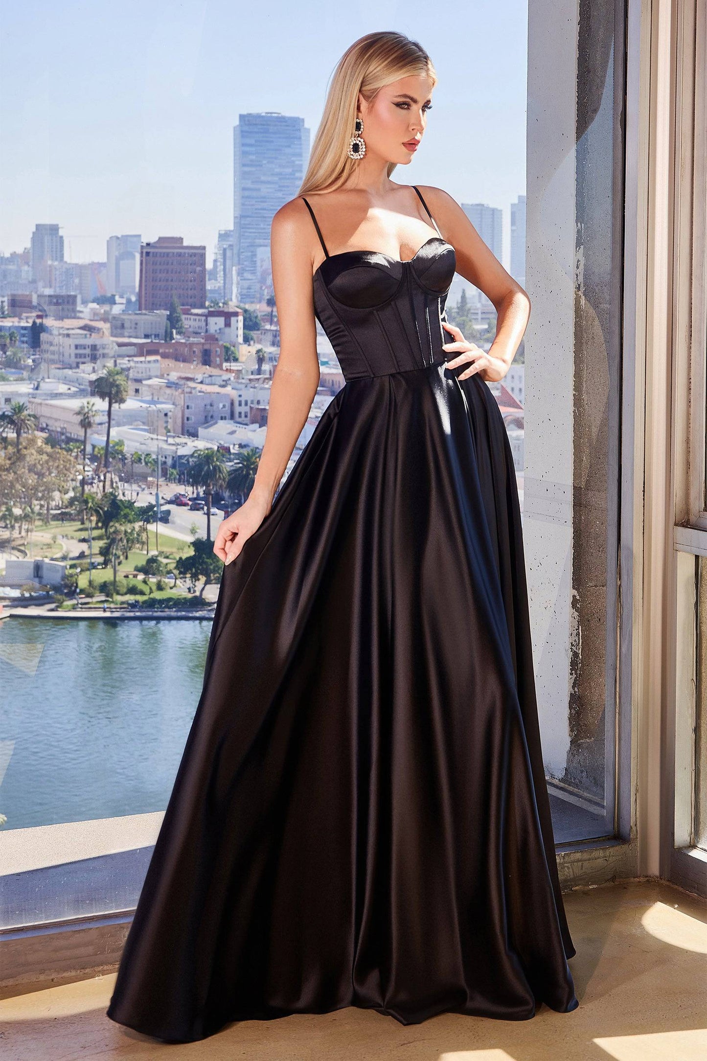 Cinderella Divine CD337 B Chic Fashions Long Dress Evening Gowns