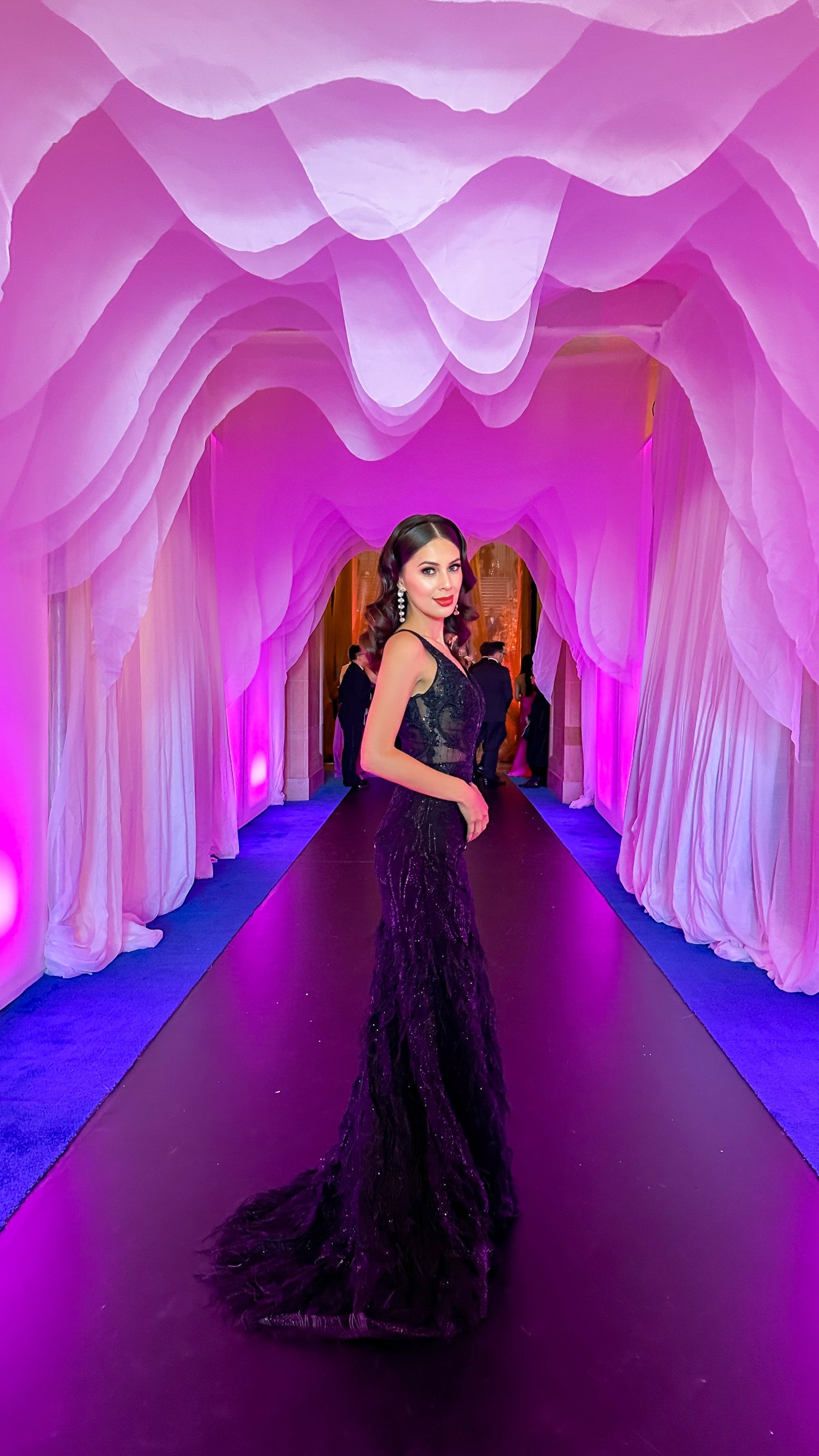 Chantel Feather Dress