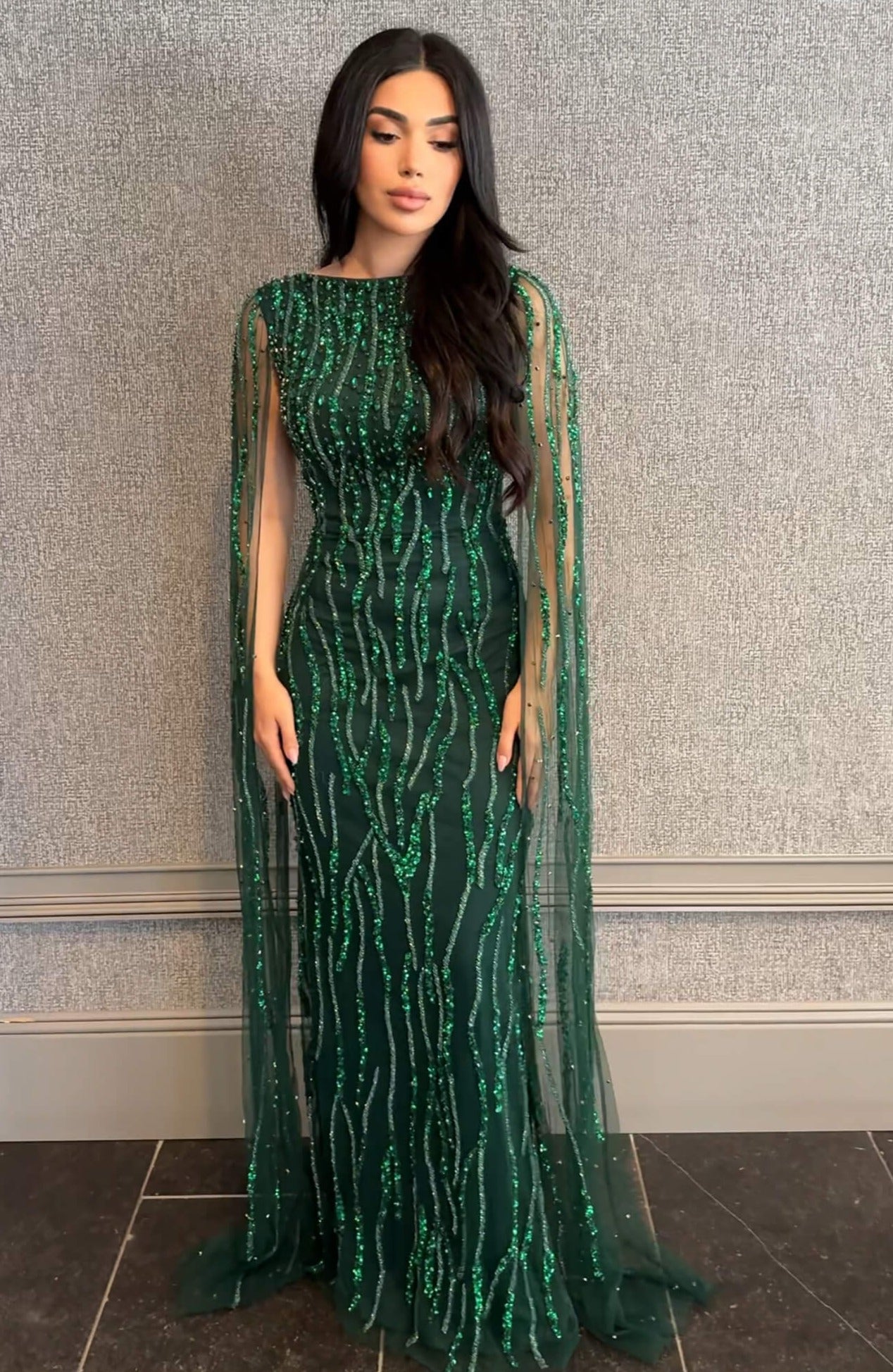 Sequin modest dress outlet