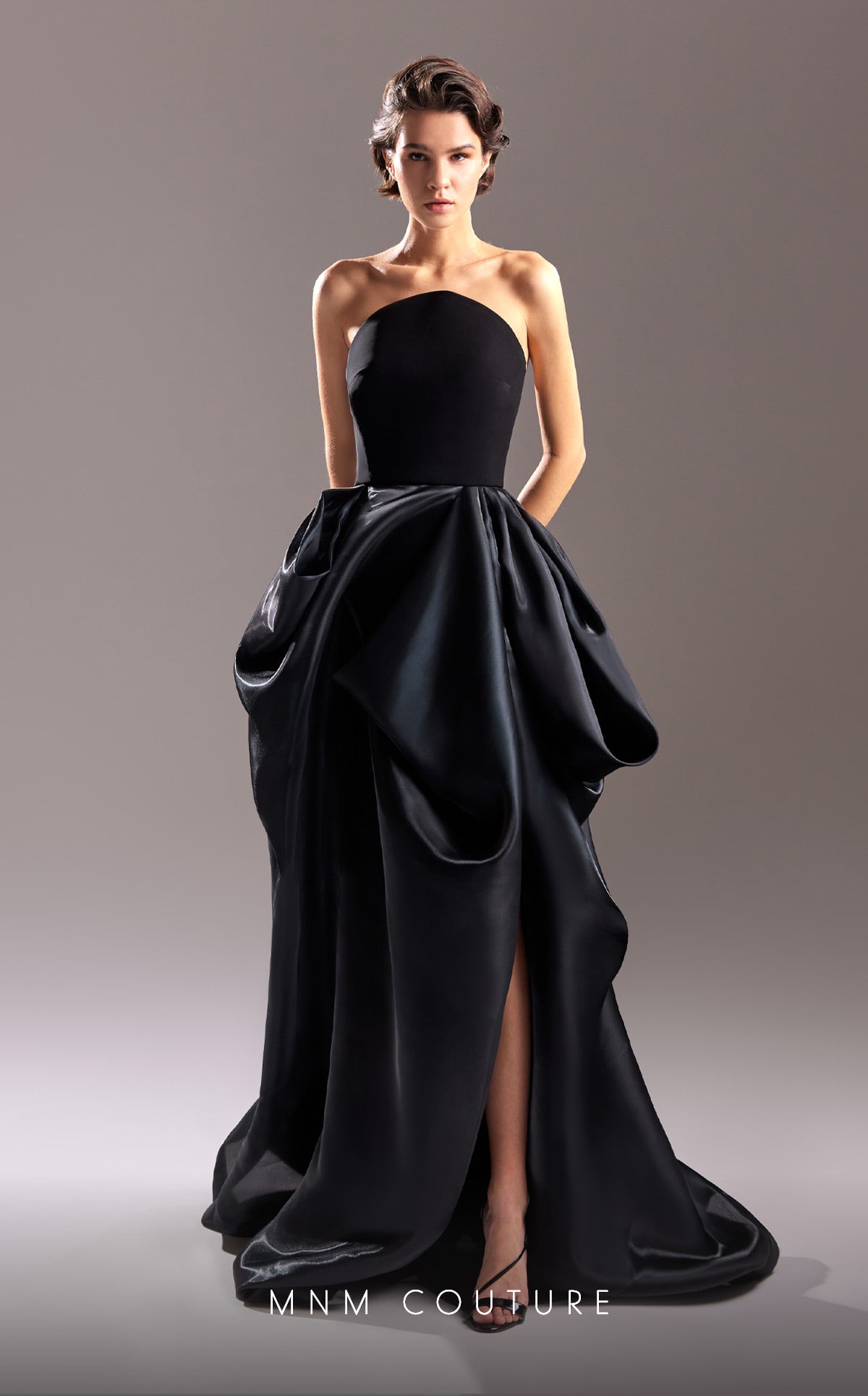 MNM Couture G1509 B Chic Fashions Long Dress Evening Gowns