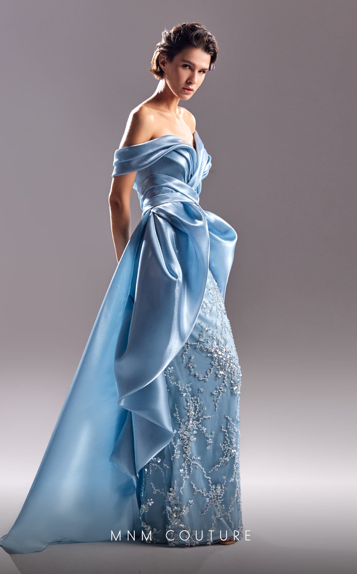 MNM Couture G1525 Prom Dress - Blue | NewYorkDress MNM Couture G1525 Prom Dress - Blue | NewYorkDress