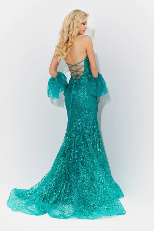 Jasz-7521-Sweetheart-Neckline-Lace-up-Back-Sweep-Train-Tulle-Mermaid-Emerald-Evening-Dress-B-Chic-Fashions-Prom-Dress