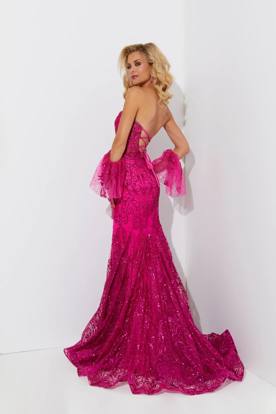 Jasz-7521-Sweetheart-Neckline-Lace-up-Back-Sweep-Train-Tulle-Mermaid-Fuchsia-Evening-Dress-B-Chic-Fashions-Prom-Dress