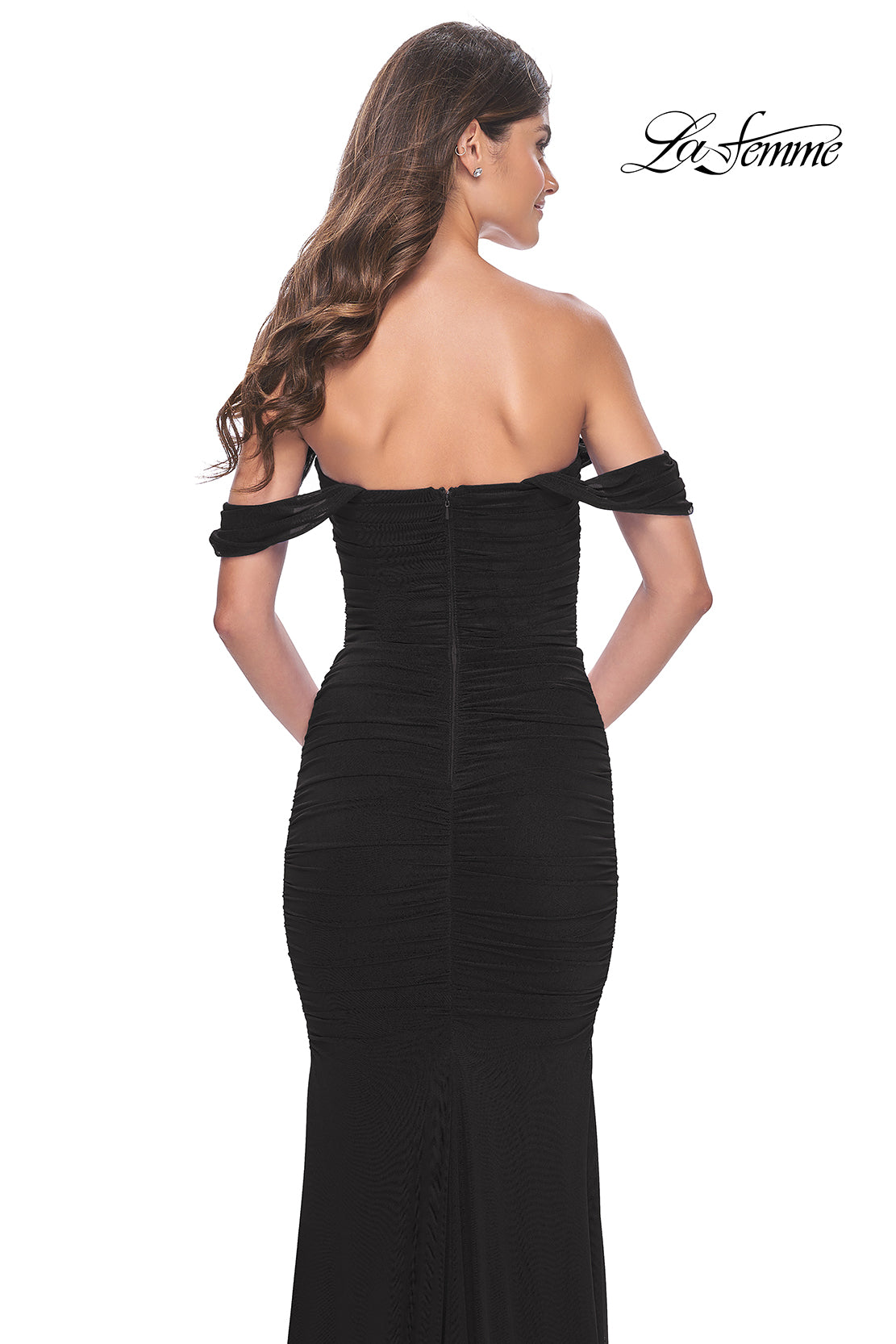 La-Femme-31914-Sweetheart-Neckline-Zipper-Back-Corset-Net-Jersey-Fitted-Black-Evening-Dress-B-Chic-Fashions-Prom-Dress