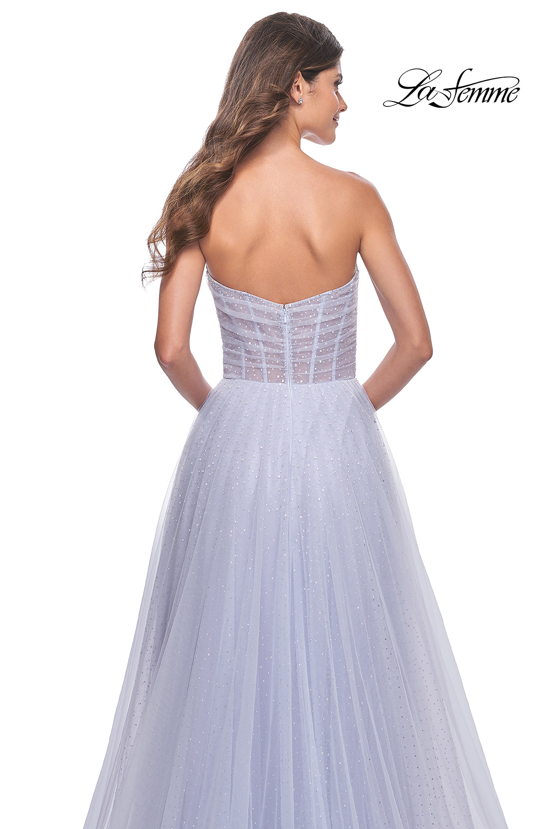 La-Femme-31997-Sweetheart-Neckline-Zipper-Back-High-Slit-Hot-Stone-Tulle-A-Line-Light-Periwinkle-Evening-Dress-B-Chic-Fashions-Prom-Dress