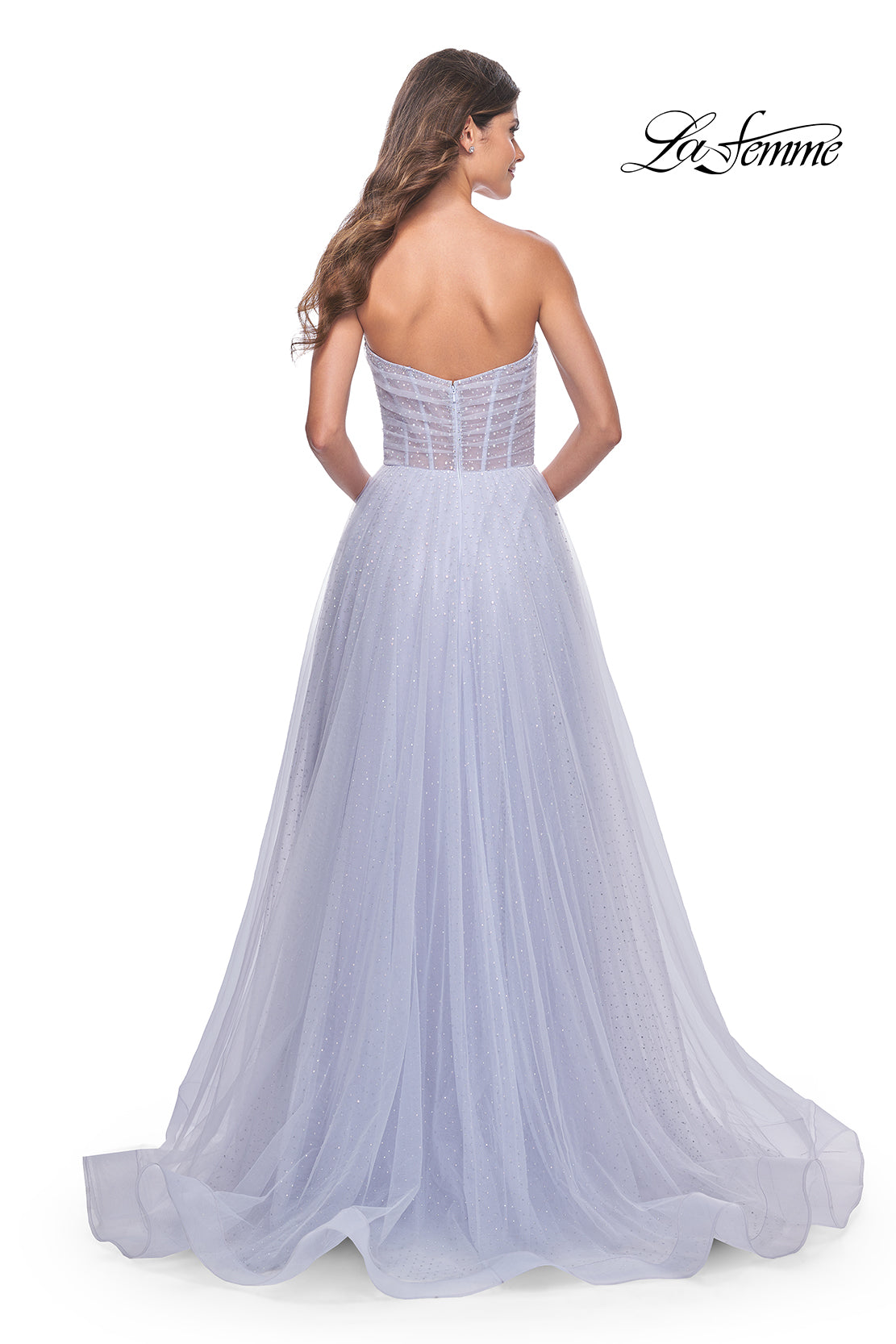 La-Femme-31997-Sweetheart-Neckline-Zipper-Back-High-Slit-Hot-Stone-Tulle-A-Line-Light-Periwinkle-Evening-Dress-B-Chic-Fashions-Prom-Dress