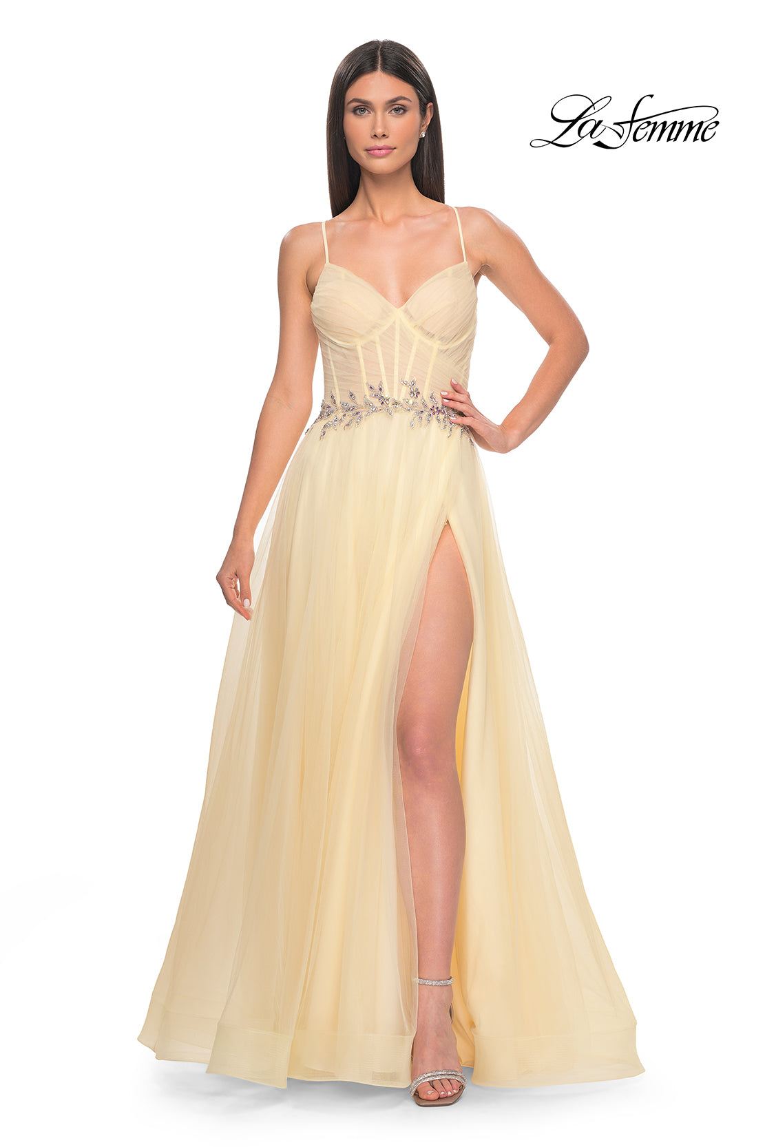 La-Femme-32117-Sweetheart-Neckline-Lace-up-Back-Corset-Beaded-Tulle-A-Line-Pale-Yellow-Evening-Dress-B-Chic-Fashions-Prom-Dress