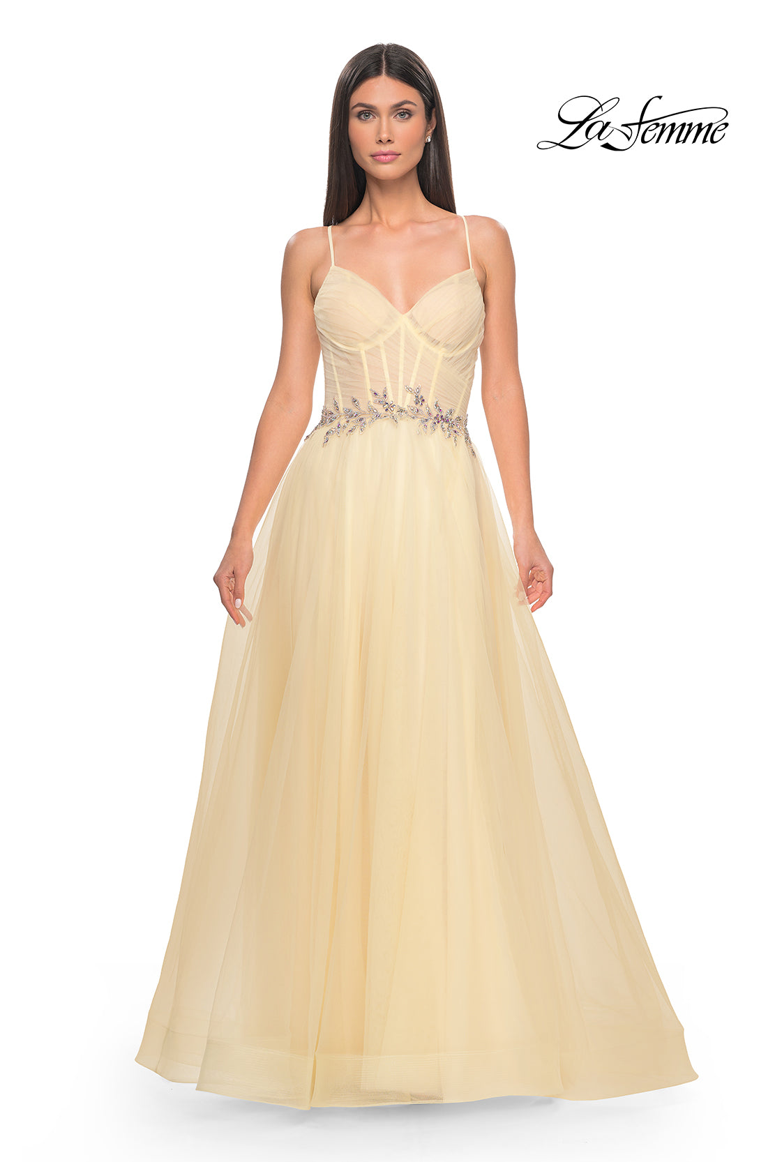 La-Femme-32117-Sweetheart-Neckline-Lace-up-Back-Corset-Beaded-Tulle-A-Line-Pale-Yellow-Evening-Dress-B-Chic-Fashions-Prom-Dress