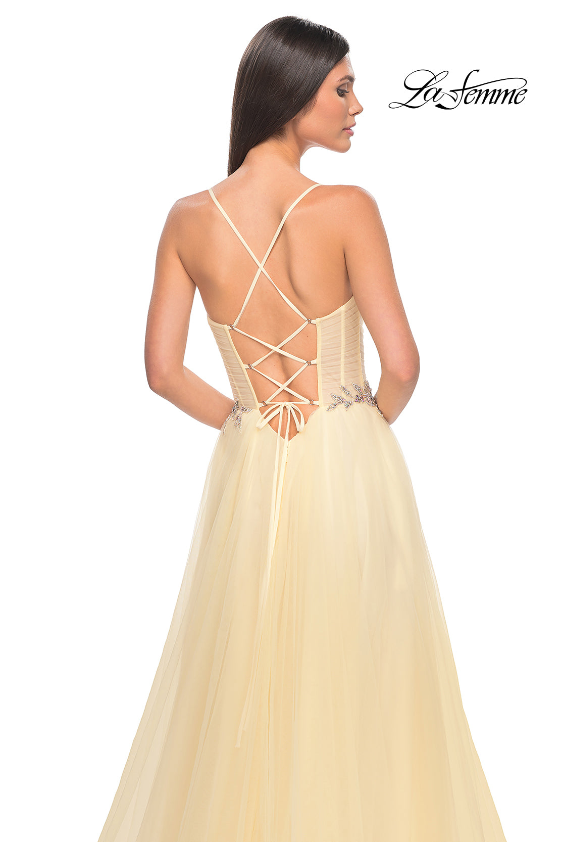 La-Femme-32117-Sweetheart-Neckline-Lace-up-Back-Corset-Beaded-Tulle-A-Line-Pale-Yellow-Evening-Dress-B-Chic-Fashions-Prom-Dress