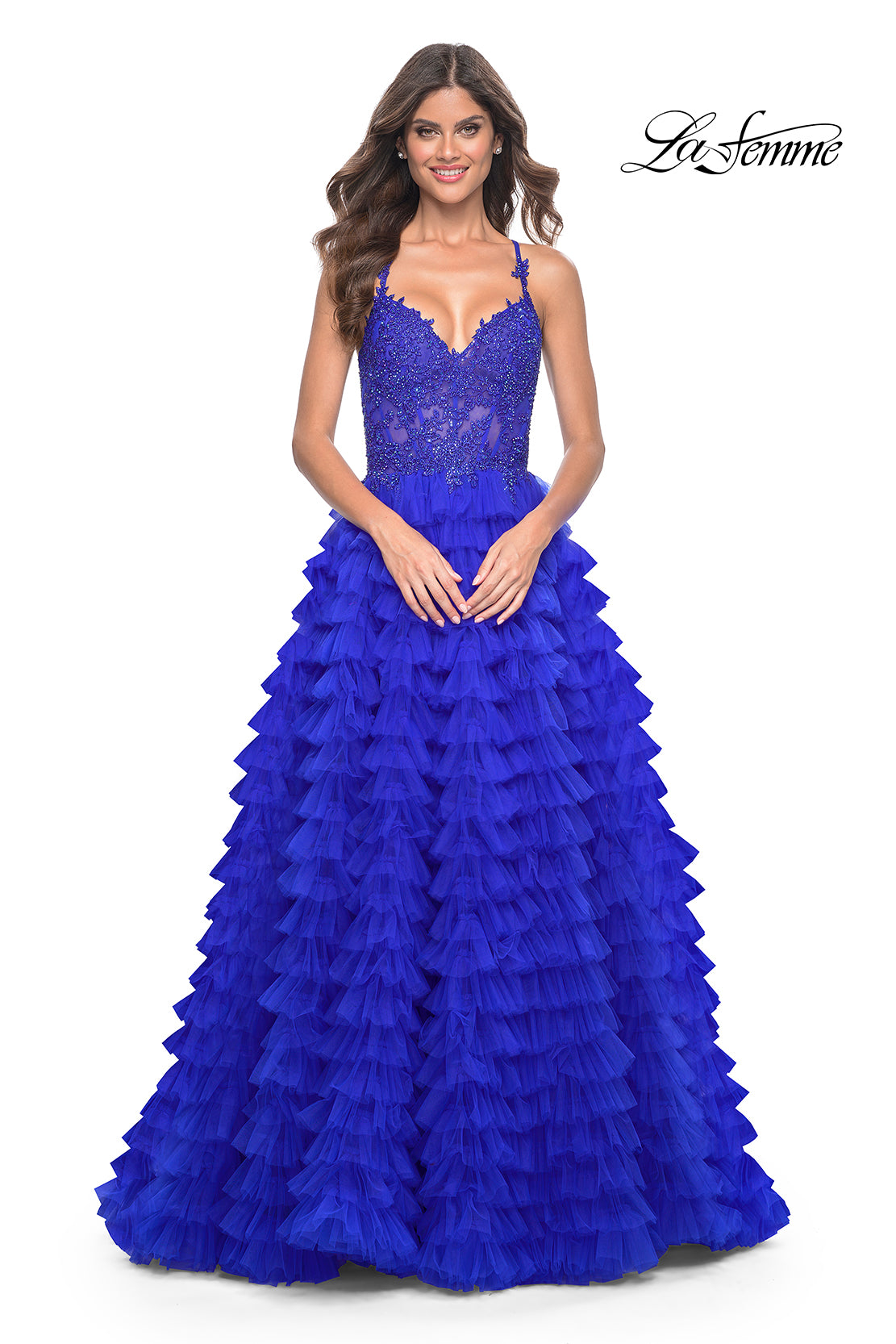 La-Femme-32128-Sweetheart-Neckline-Lace-up-Back-High-Slit-Lace-Tulle-Ball-Gowns-Royal-Blue-Evening-Dress-B-Chic-Fashions-Prom-Dress