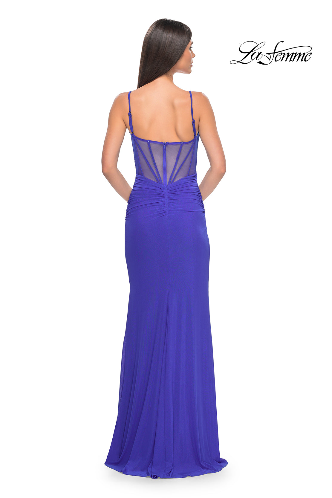 La-Femme-32160-V-Neck-Neckline-Zipper-Back-High-Slit-Net-Jersey-Fitted-Royal-Blue-Evening-Dress-B-Chic-Fashions-Prom-Dress