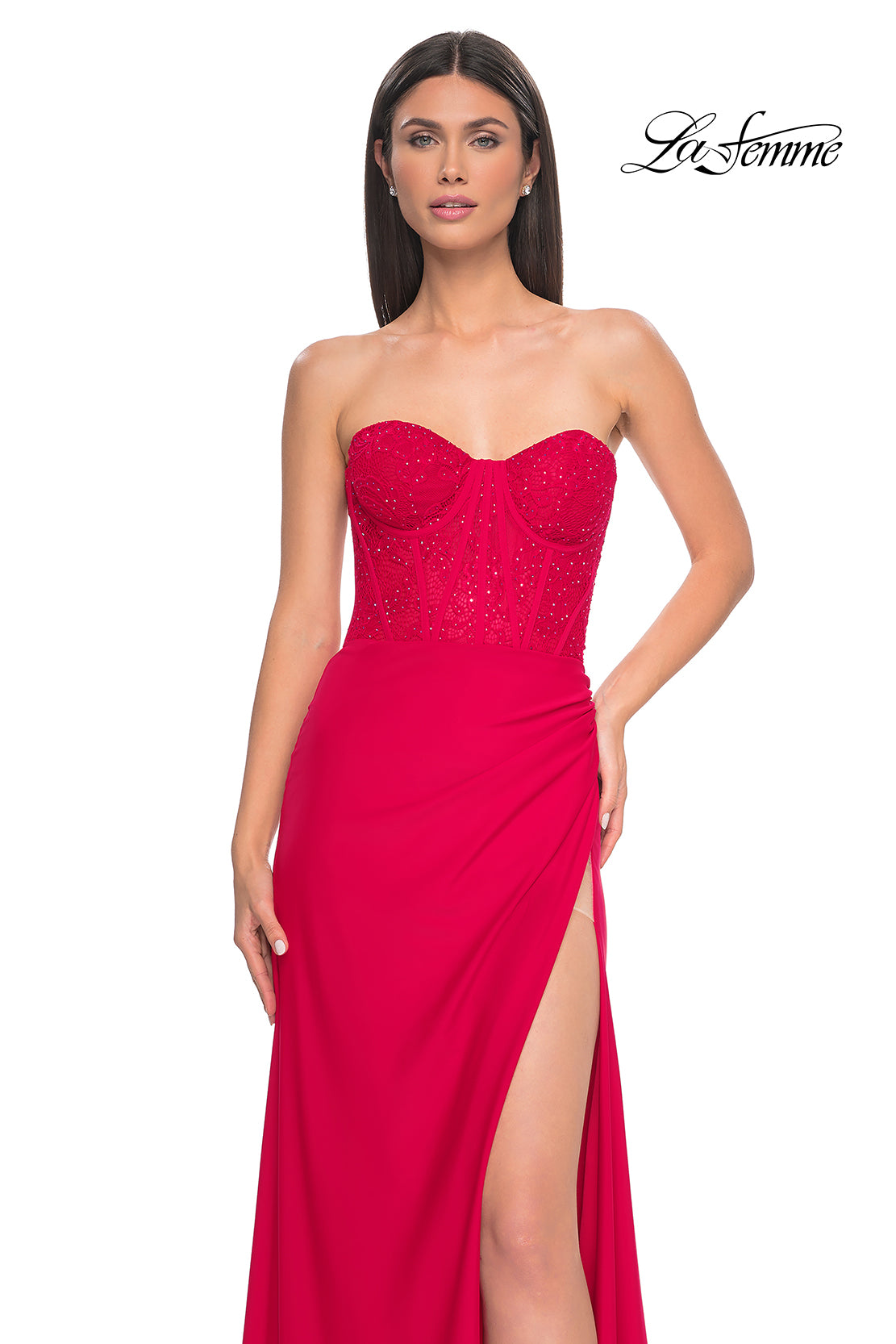 La-Femme-32234-Sweetheart-Neckline-Lace-up-Back-High-Slit-Lace-Jersey-Fitted-Red-Evening-Dress-B-Chic-Fashions-Prom-Dress