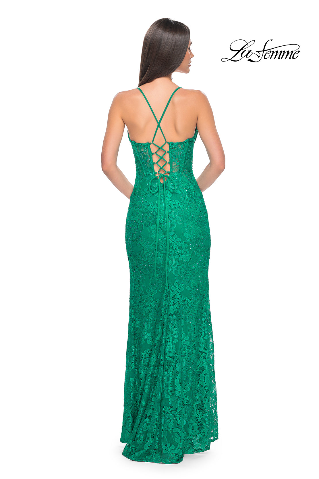 La-Femme-32248-Sweetheart-Neckline-Lace-up-Back-High-Slit-Lace-Fitted-Jade-Evening-Dress-B-Chic-Fashions-Prom-Dress