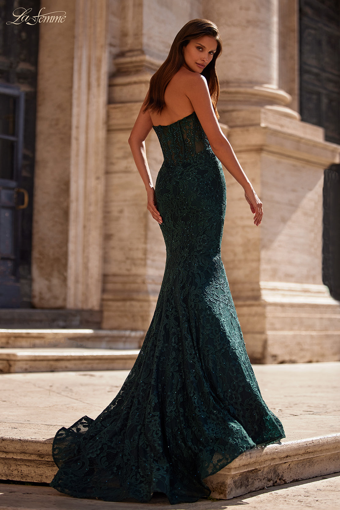 La-Femme-32249-Sweetheart-Neckline-Zipper-Back-Corset-Lace-Mermaid-Fitted-Dark-Emerald-Evening-Dress-B-Chic-Fashions-Prom-Dress