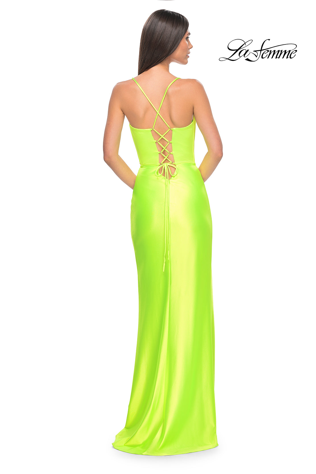 La-Femme-32262-Sweetheart-Neckline-Lace-up-Back-High-Slit-Liquid-Jersey-Fitted-Bright-Green-Evening-Dress-B-Chic-Fashions-Prom-Dress
