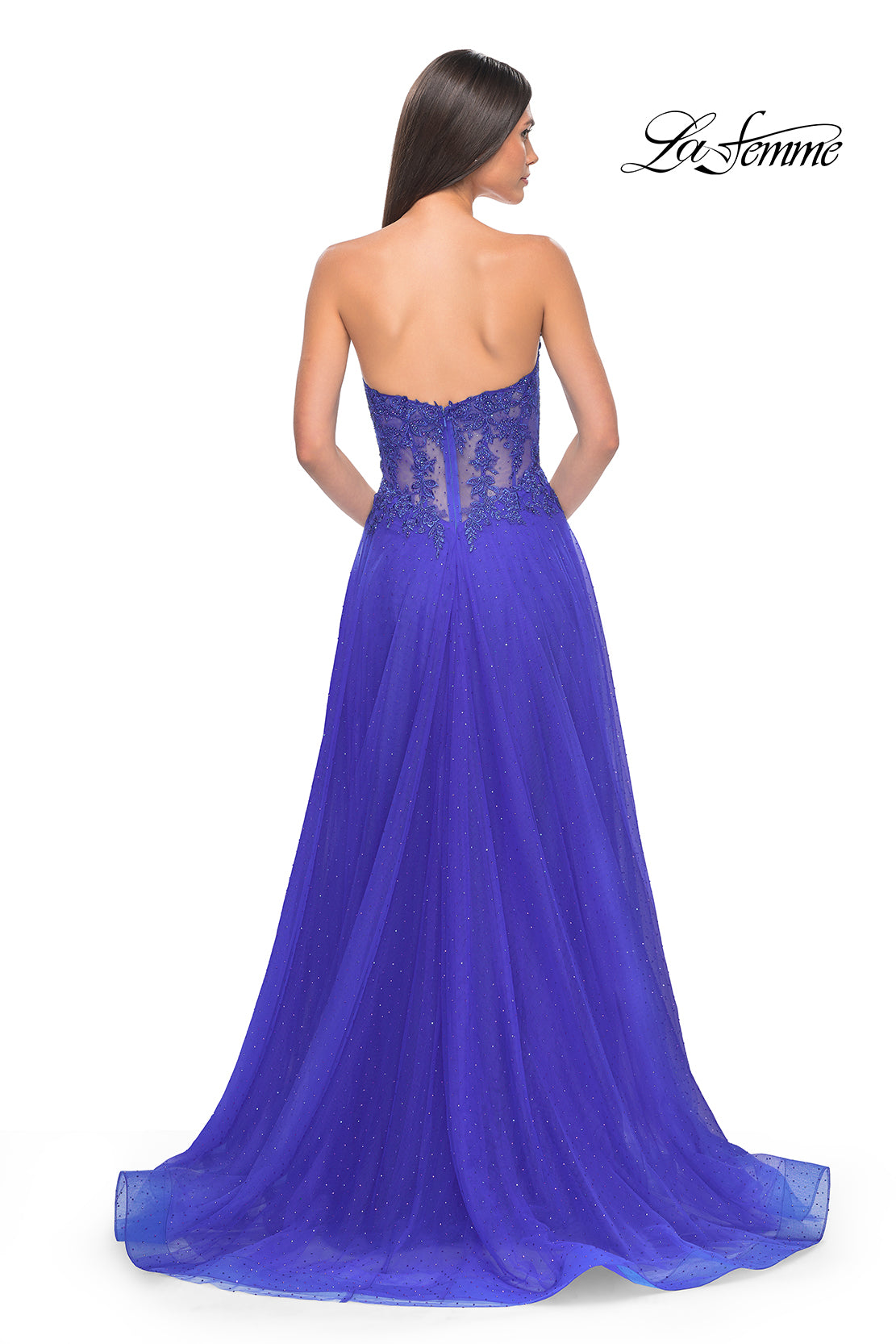 La-Femme-32313-Sweetheart-Neckline-Zipper-Back-High-Slit-Lace-Tulle-A-Line-Royal-Blue-Evening-Dress-B-Chic-Fashions-Prom-Dress