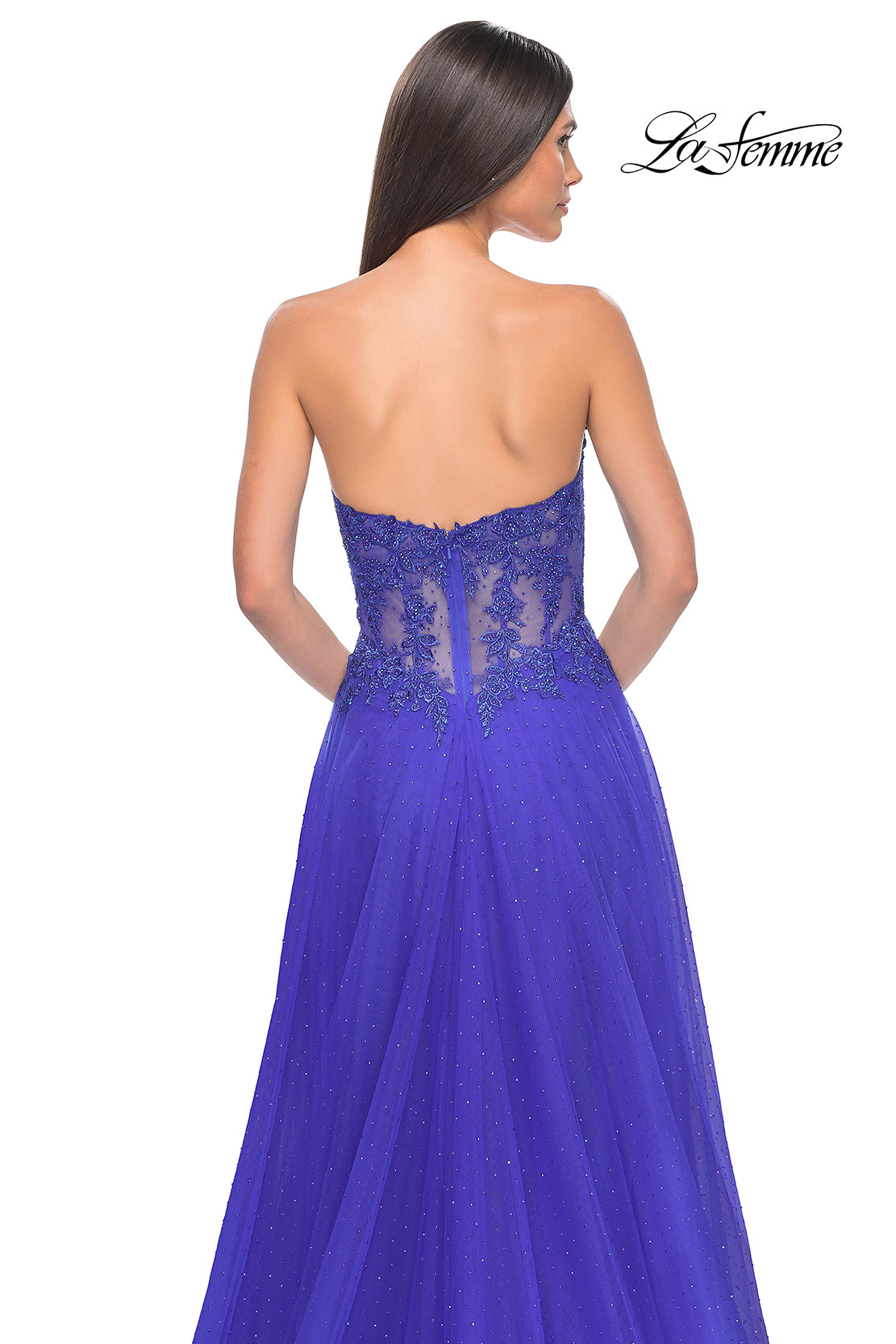 La-Femme-32313-Sweetheart-Neckline-Zipper-Back-High-Slit-Lace-Tulle-A-Line-Royal-Blue-Evening-Dress-B-Chic-Fashions-Prom-Dress