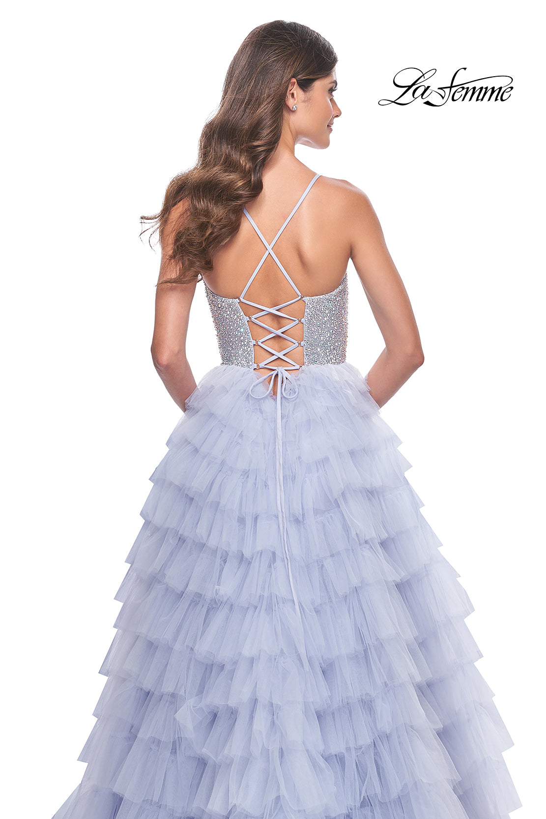 La-Femme-32335-Sweetheart-Neckline-Lace-up-Back-High-Slit-Hot-Stone-Tulle-Ball-Gowns-Light-Periwinkle-Evening-Dress-B-Chic-Fashions-Prom-Dress