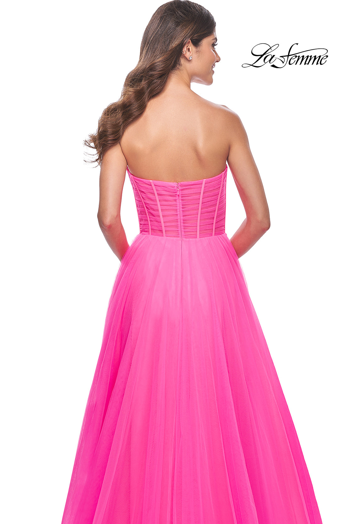 La-Femme-32341-Sweetheart-Neckline-Zipper-Back-Corset-Tulle-Fitted-Neon-Pink-Evening-Dress-B-Chic-Fashions-Prom-Dress