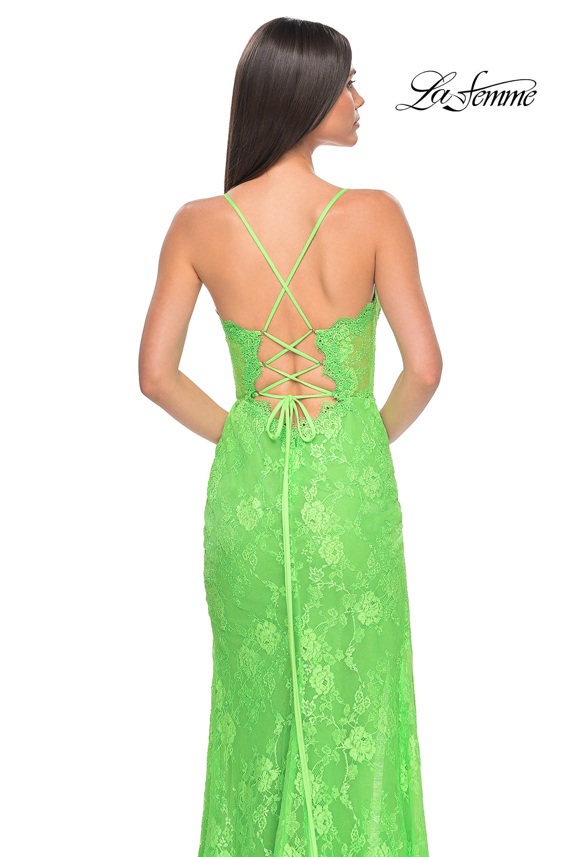 La-Femme-32441-Sweetheart-Neckline-Lace-up-Back-High-Slit-Lace-Fitted-Bright-Green-Evening-Dress-B-Chic-Fashions-Prom-Dress