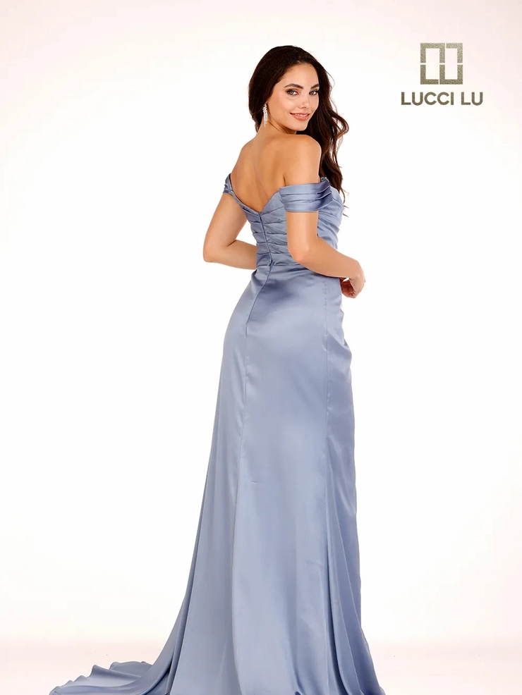 Lucci-Lu-1278-Sweetheart-Neckline-Zipper-Back-High-Slit-Satin-Fit-N-Flare-French-Blue-Evening-Dress-B-Chic-Fashions-Prom-Dress