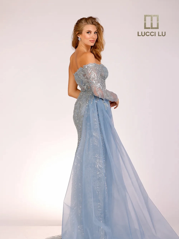 Lucci-Lu-1285-Straight-Neckline-Open-Back-Train-Tulle-Fit-N-Flare-Powder-Blue-Evening-Dress-B-Chic-Fashions-Prom-Dress