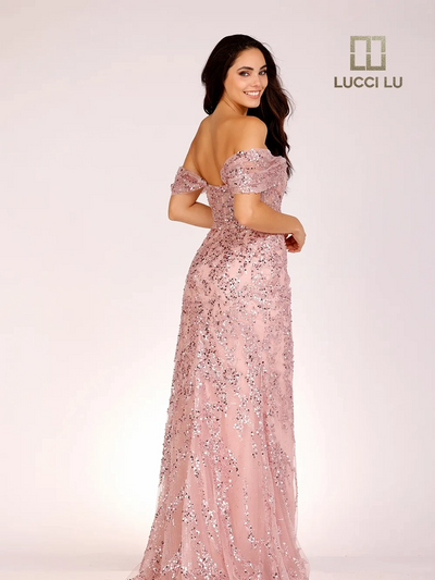 Lucci-Lu-1286-Sweetheart-Neckline-Open-Back-High-Slit-Embroidered-Tulle-Fit-N-Flare-Dusty-Rose-Evening-Dress-B-Chic-Fashions-Prom-Dress
