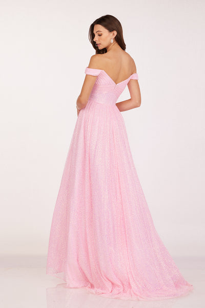 Lucci-Lu-1306-Sweetheart-Neckline-Open-Back-Sweep-Train-Glitter-Tulle-A-Line-Pink-Evening-Dress-B-Chic-Fashions-Prom-Dress