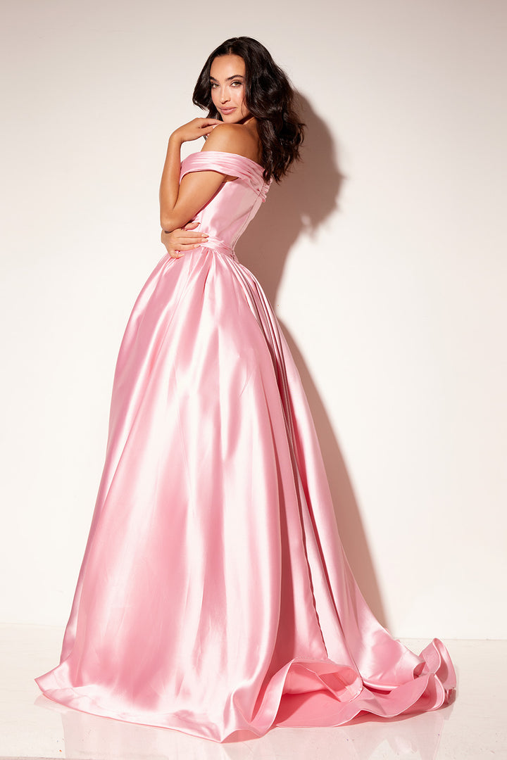 Lucci-Lu-1341-Sweetheart-Neckline-Zipper-Back-High-Slit-Taffeta-A-Line-Pink-Evening-Dress-B-Chic-Fashions-Prom-Dress