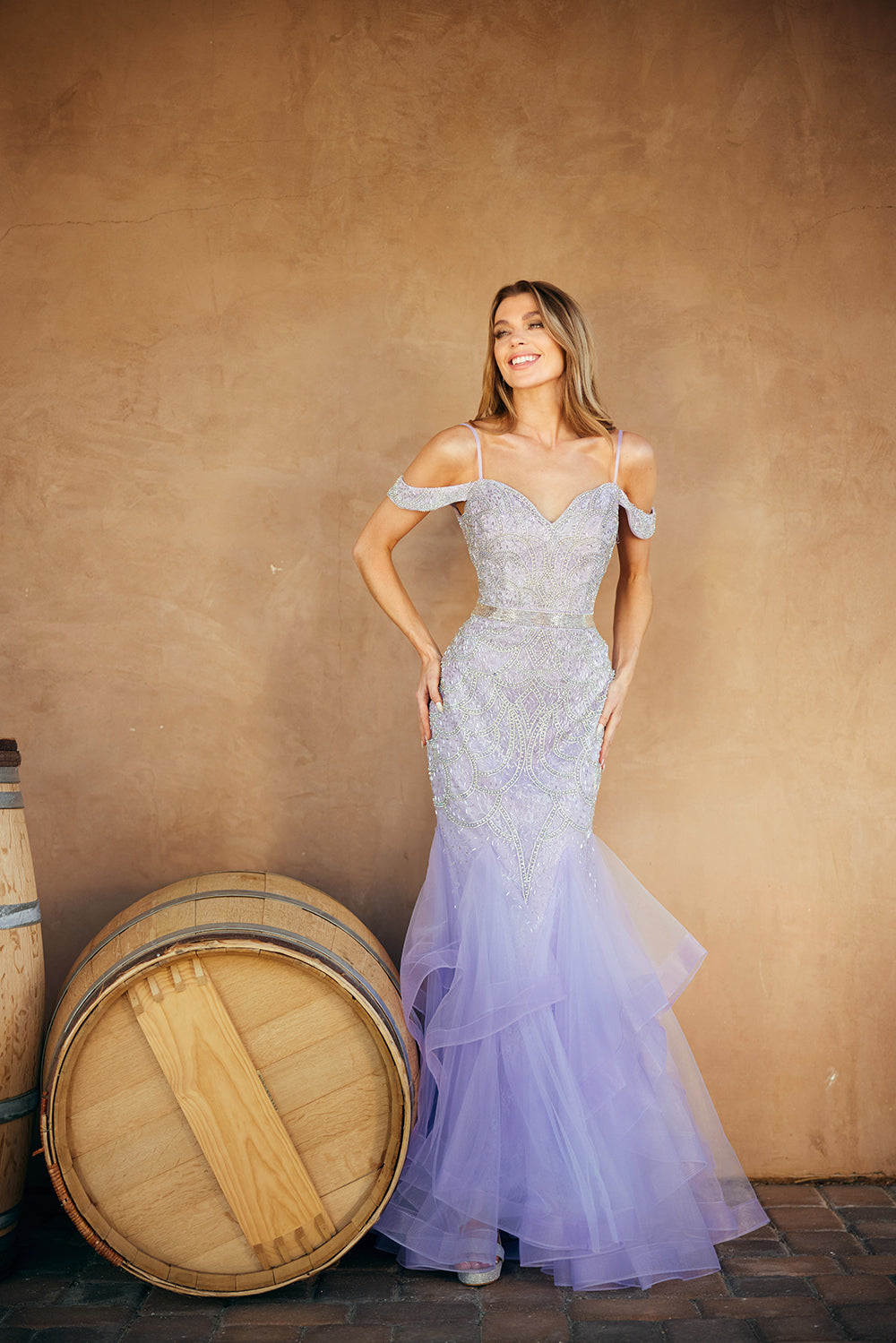     Lucci-Lu-2147-Sweetheart-Neckline-Open-Back-Sweep-Train-Tulle-Mermaid-Lilac-Evening-Dress-B-Chic-Fashions-Prom-Dress