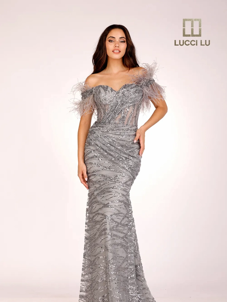 Lucci-Lu-C8040-Sweetheart-Neckline-Open-Back-Sweep-Train-Embroidered-Tulle-Fit-N-Flare-Platinum-Evening-Dress-B-Chic-Fashions-Prom-Dress