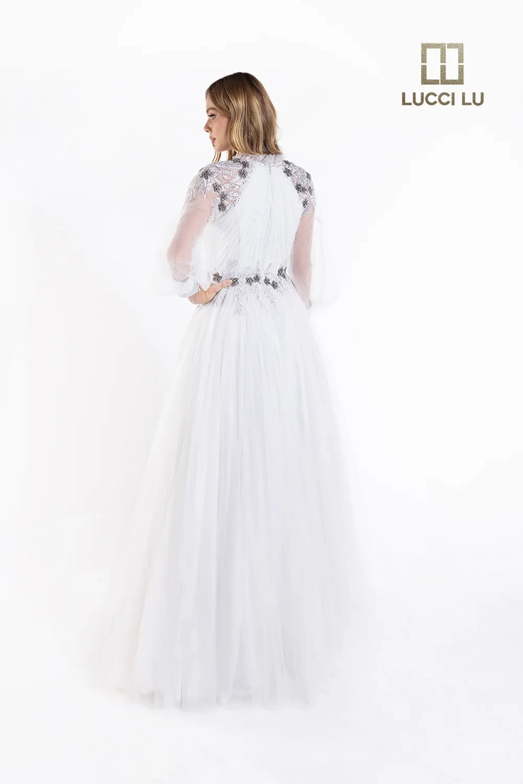 Lucci-Lu-C8057-High-Neckline-Zipper-Back-Sweep-Train-Embroidered-Tulle-A-Line-Ivory-Evening-Dress-B-Chic-Fashions-Prom-Dress