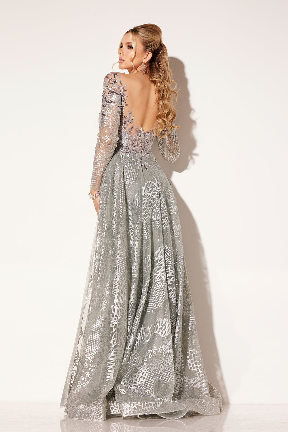 Lucci-Lu-C8080-Sweetheart-Neckline-Open-Back-Sweep-Train-Embroidered-Tulle-A-Line-Platinum-EveningDress-B-Chic-Fashions-Prom-Dress