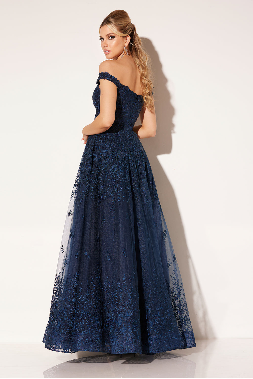 Lucci-Lu-C8090-Deep-V-Neckline-Open-Back-Embroidered-Tulle-A-Line-Navy-Evening-Dress-B-Chic-Fashions-Prom-Dress