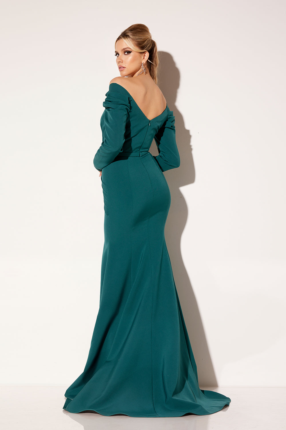 Lucci-Lu-C8102-Deep-V-Neckline-Open-Back-Sweep-Train-Crepe-Mermaid-Teal-Evening-Dress-B-Chic-Fashions-Prom-Dress