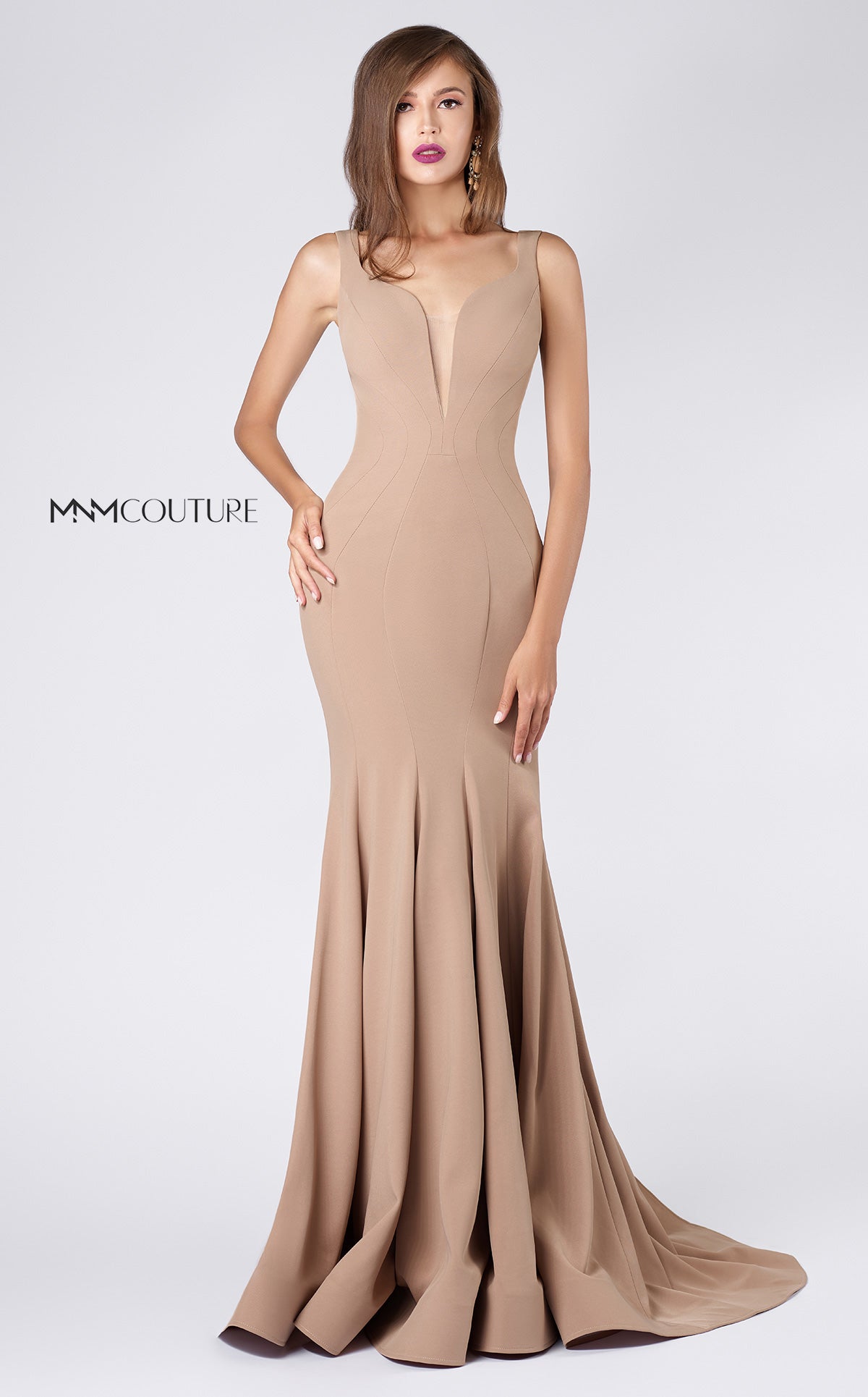 MNM Couture M0008 B Chic Fashions Long Dress Evening Gowns