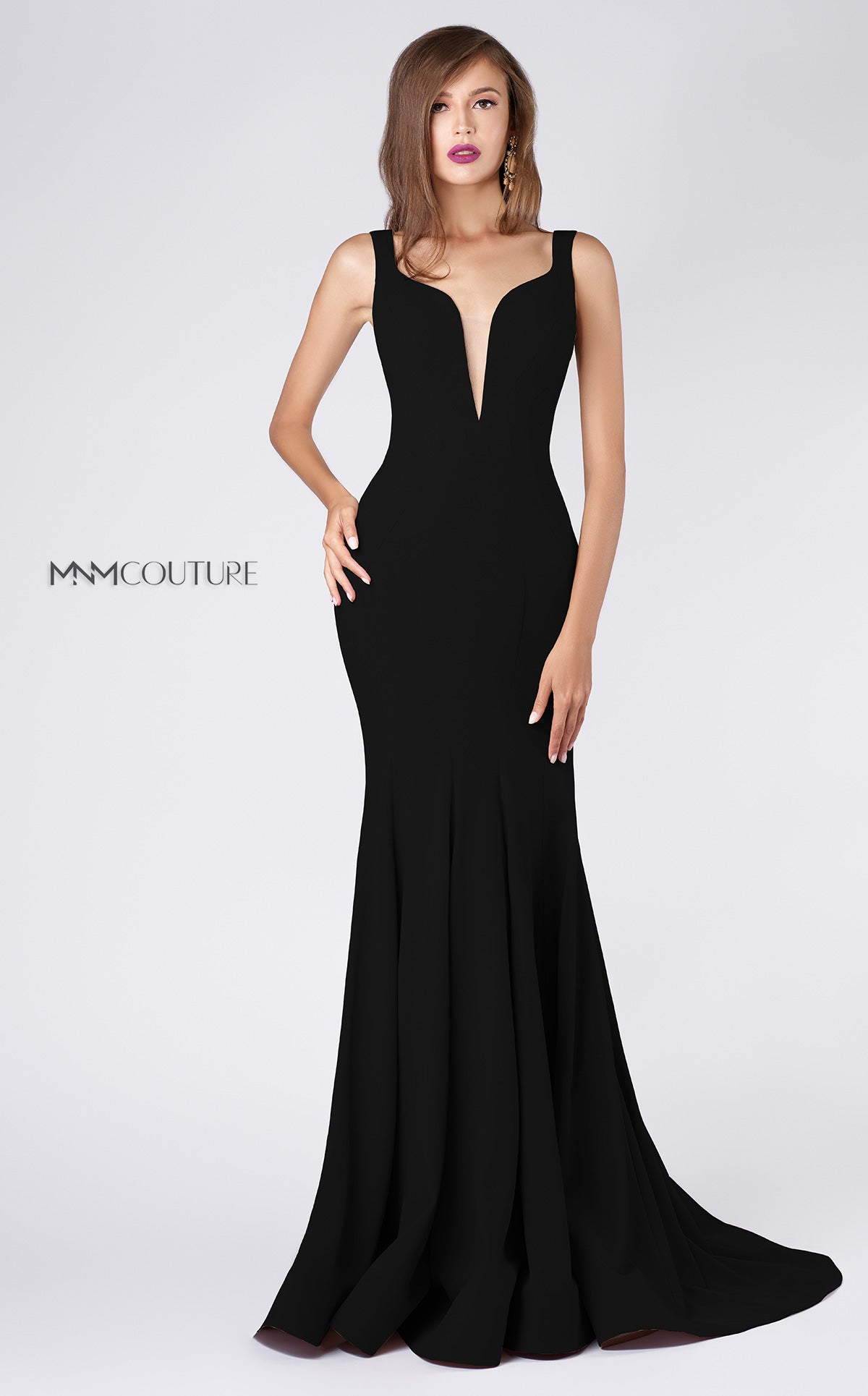 MNM Couture M0008 B Chic Fashions Long Dress Evening Gowns