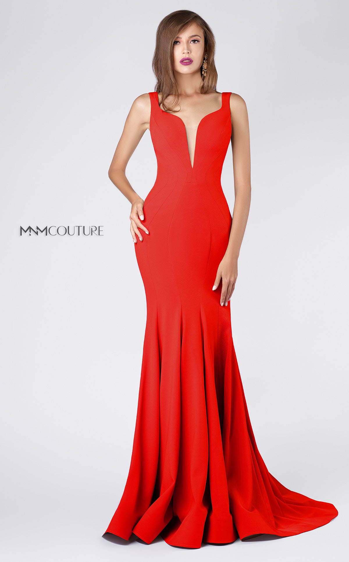 MNM Couture M0008 B Chic Fashions Long Dress Evening Gowns