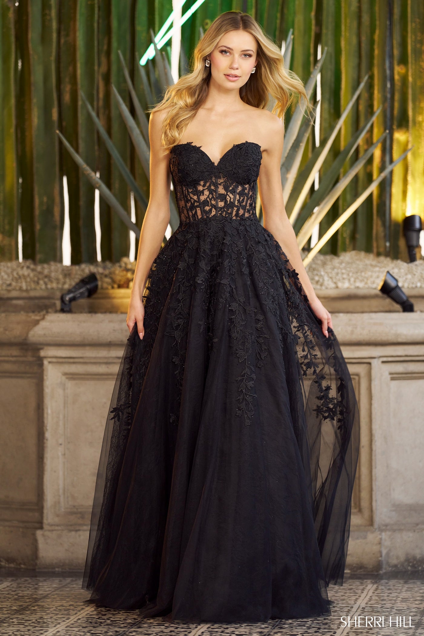 Sherri Hill 55760 B Chic Fashions Long Dress Evening Gowns