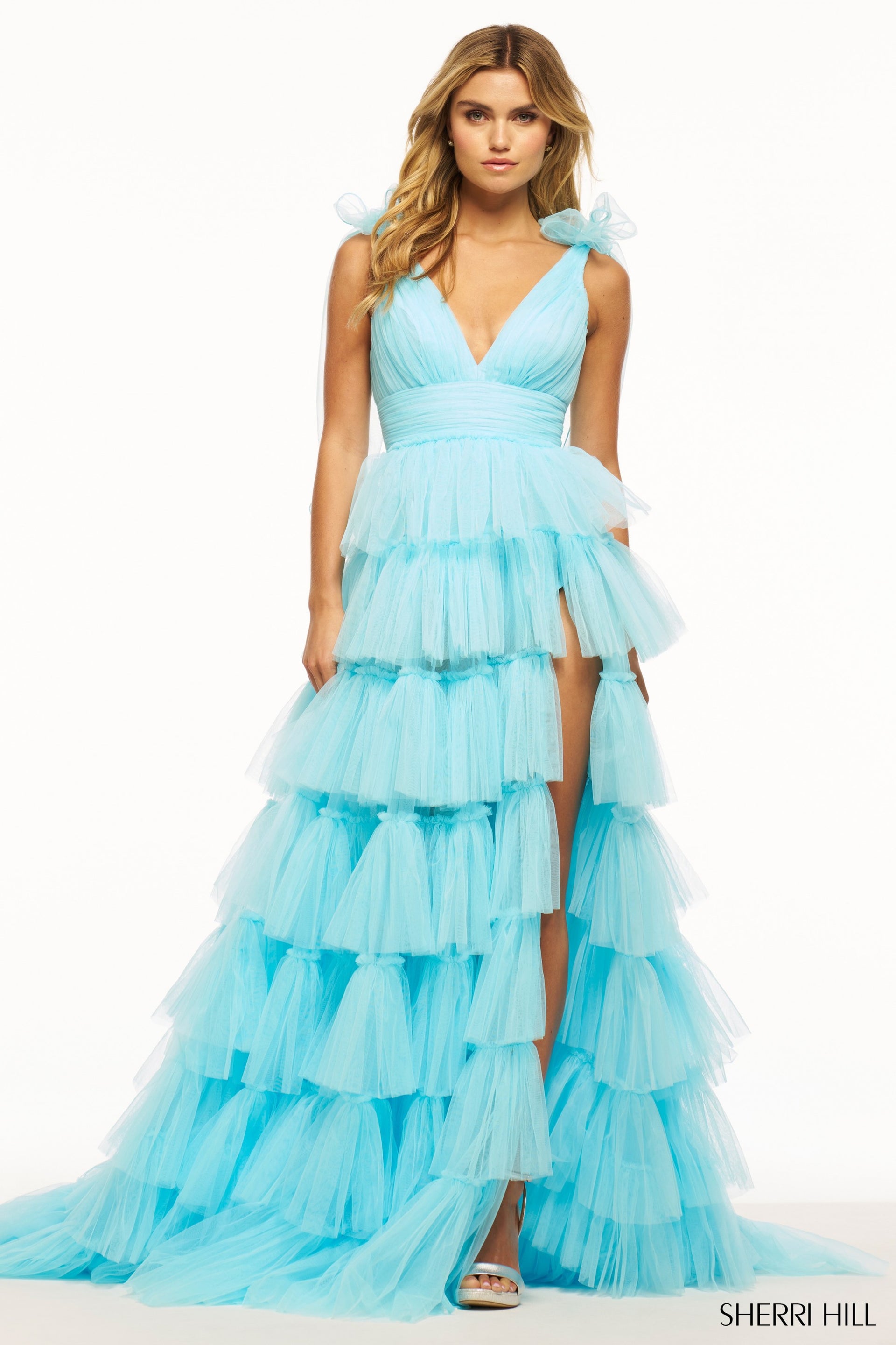 Sherri Hill 56066 Prom Dress - Yellow | NewYorkDress Sherri Hill 56066 Prom Dress - Yellow | NewYorkDress