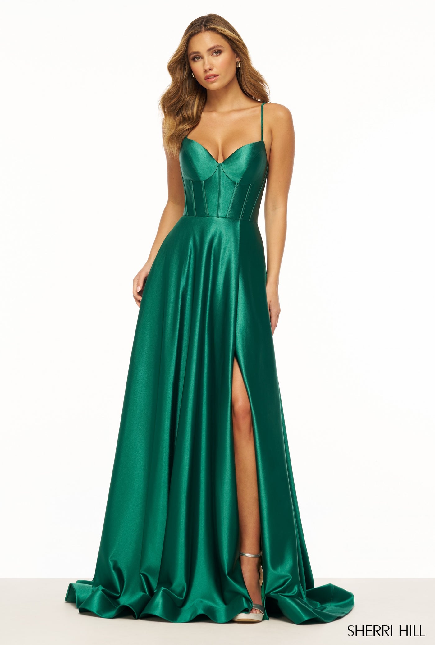 Sweetheart Neckline A-line Gown