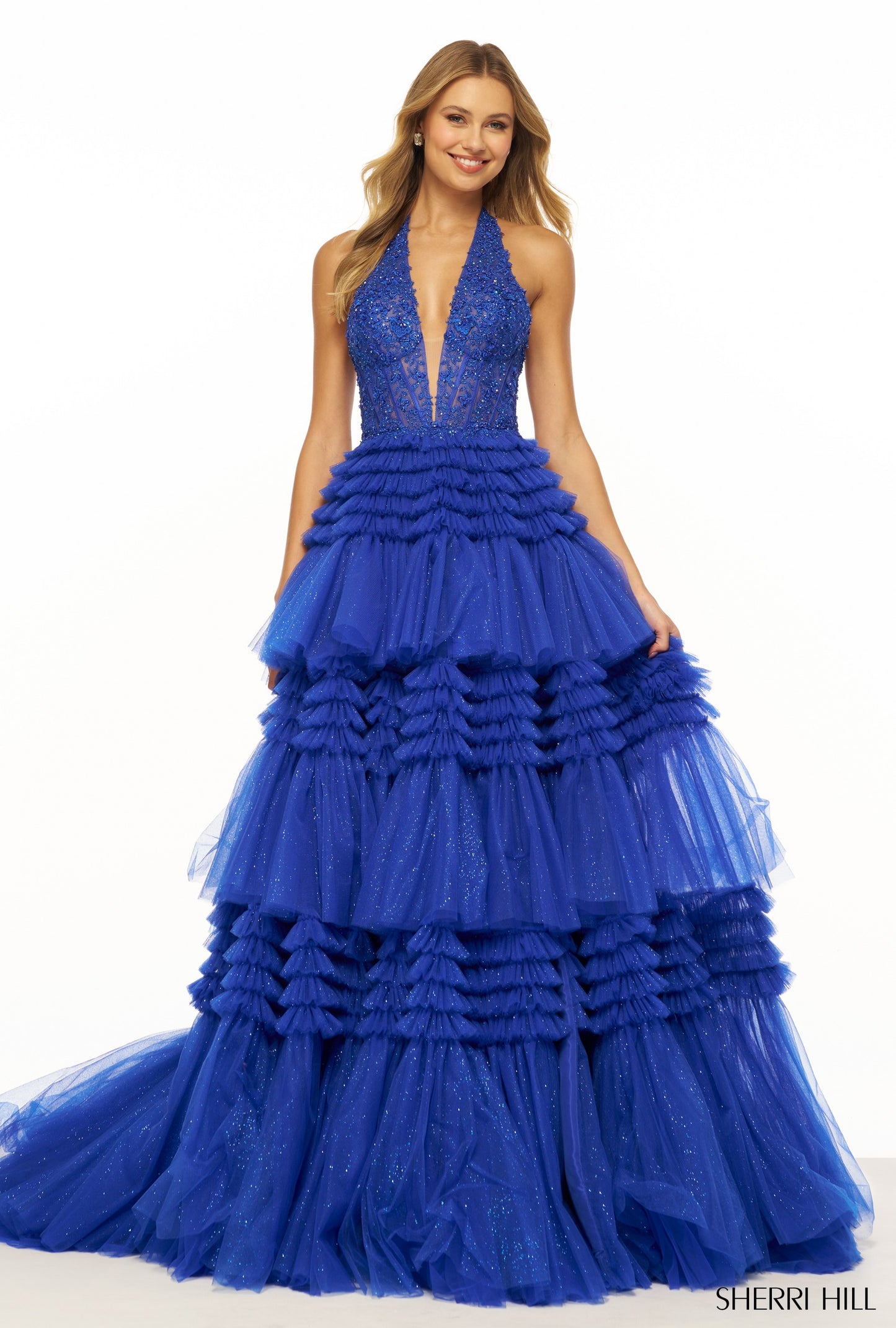 Sherri-Hill-56206-Deep-V-Neckline-Ball-Gowns-Lace-Fabric-Royal-Long-Dress-Evening-Gown-Prom-Dress-Sherri-Hill-2024