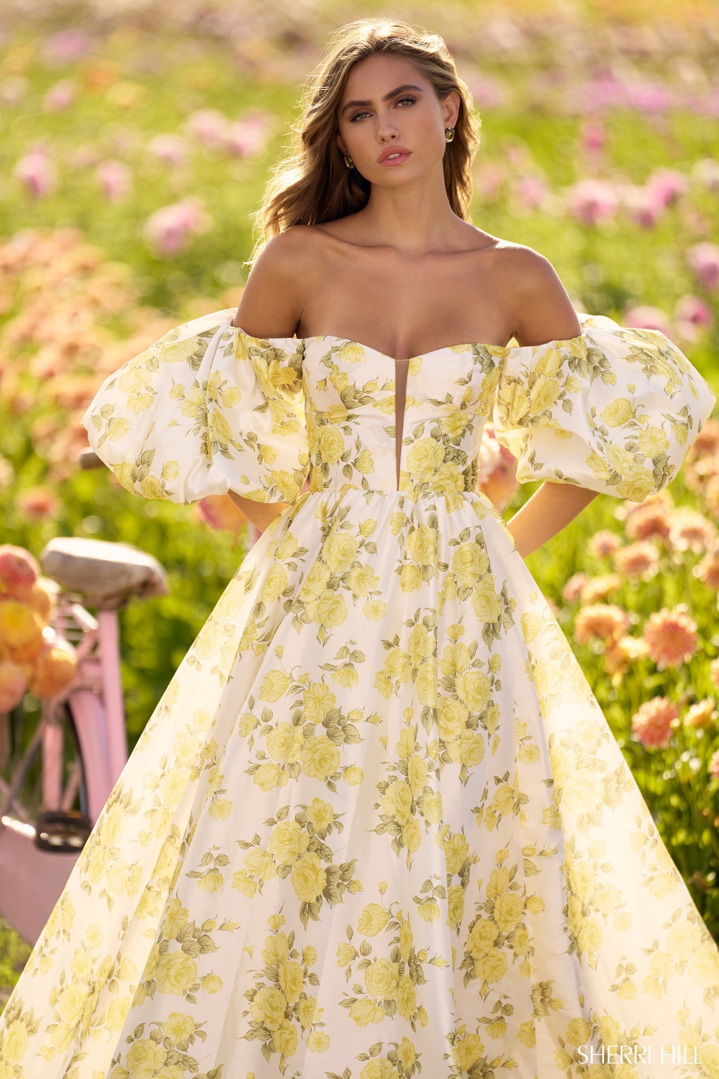 Sherri-Hill-56379-Sweetheart-Neckline-Ball-Gowns-Taffeta-Fabric-Yellow-Rose-Long-Dress-Evening-Gown-Prom-Dress-Sherri-Hill-2024