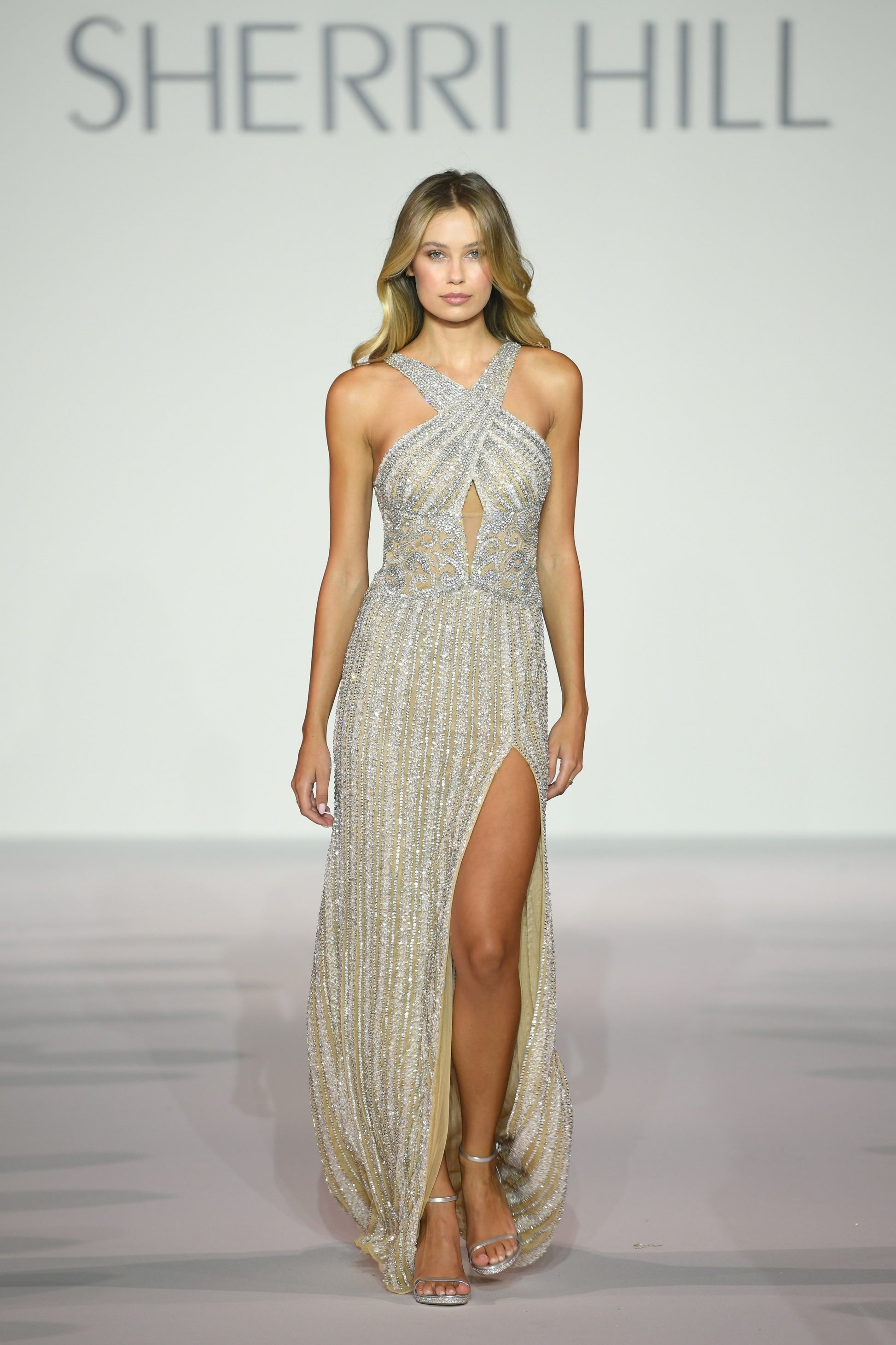 slim fit dress slacks Sherri Hill Style 55738 | Sherri Hill Dresses main image 0
