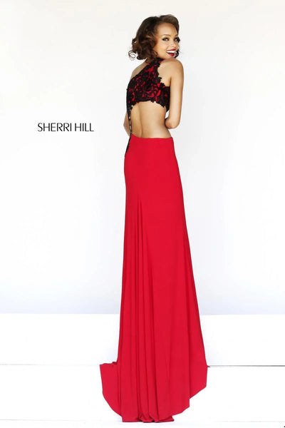 Sherri Hill 21252 (Only Size 4 Red/NUDE FINAL SALE)
