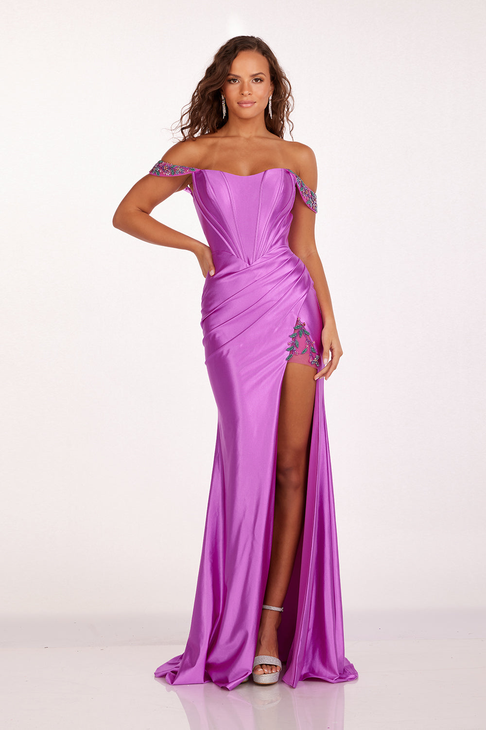 abby-paris-90206-sweetheart-neckline-slit-corset-knit-fit-and-flare-wslit-violet-evening-dress-b-chic-fashions-prom-dress