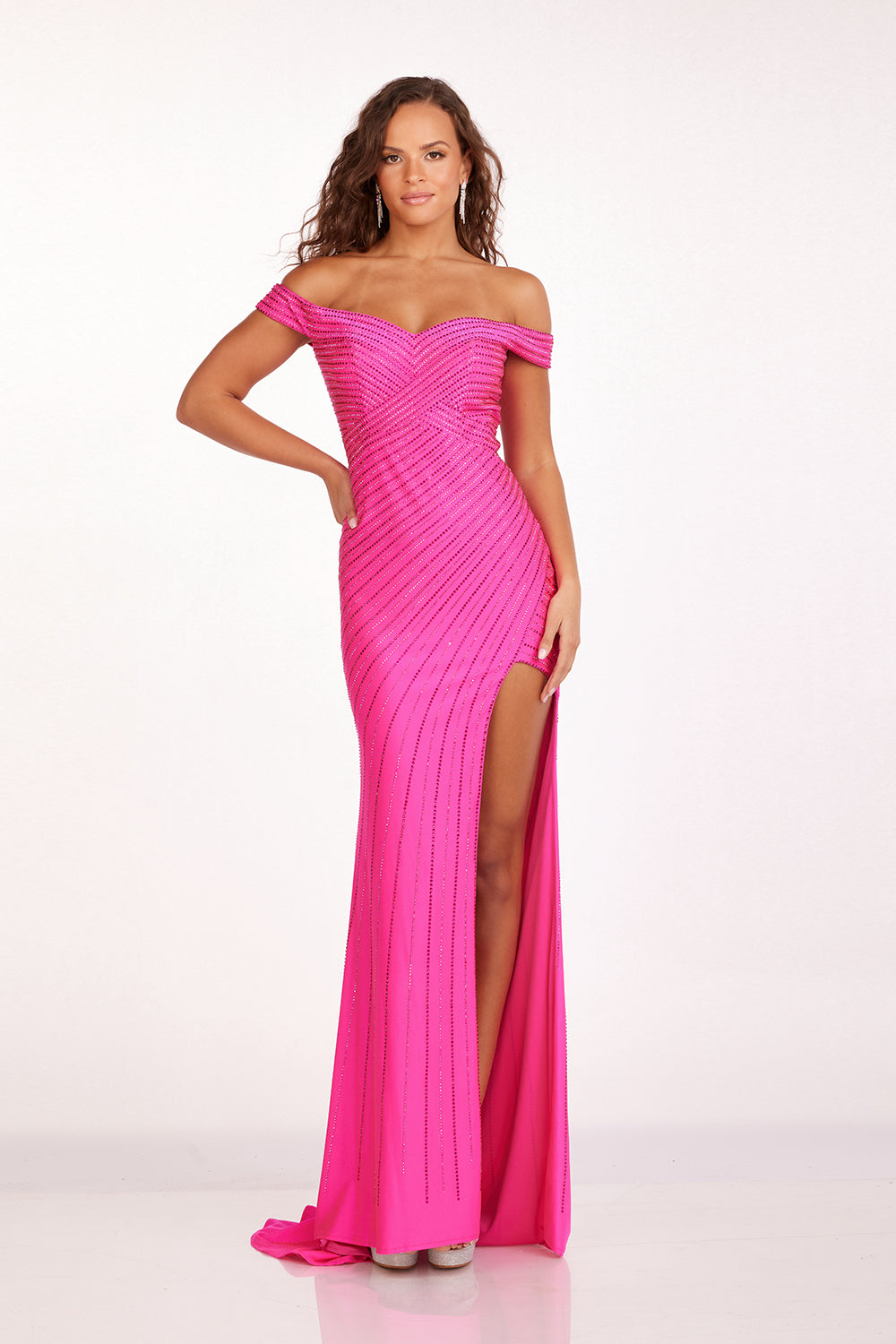 abby-paris-90214-sweetheart-neckline-back-cut-out-knit-fit-and-flare-w-slit-fuchsia-evening-dress-b-chic-fashions-prom-dress