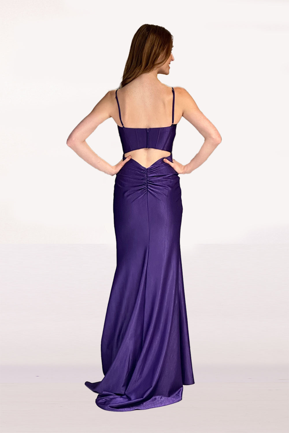 abby-paris-90264-deep-v-neck-neckline-corset-knit-fit-and-flare-wslit-purple-evening-dress-b-chic-fashions-prom-dress