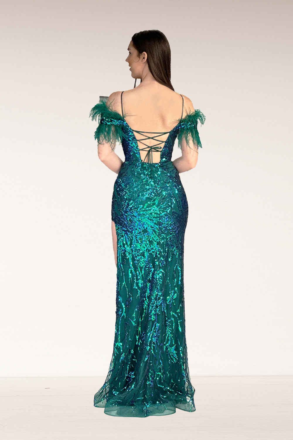 abby-paris-90271-deep-v-neck-neckline-off-shoulder-with-feathers-giltter-tulle-a-line-iridescent/green-evening-dress-b-chic-fashions-prom-dress